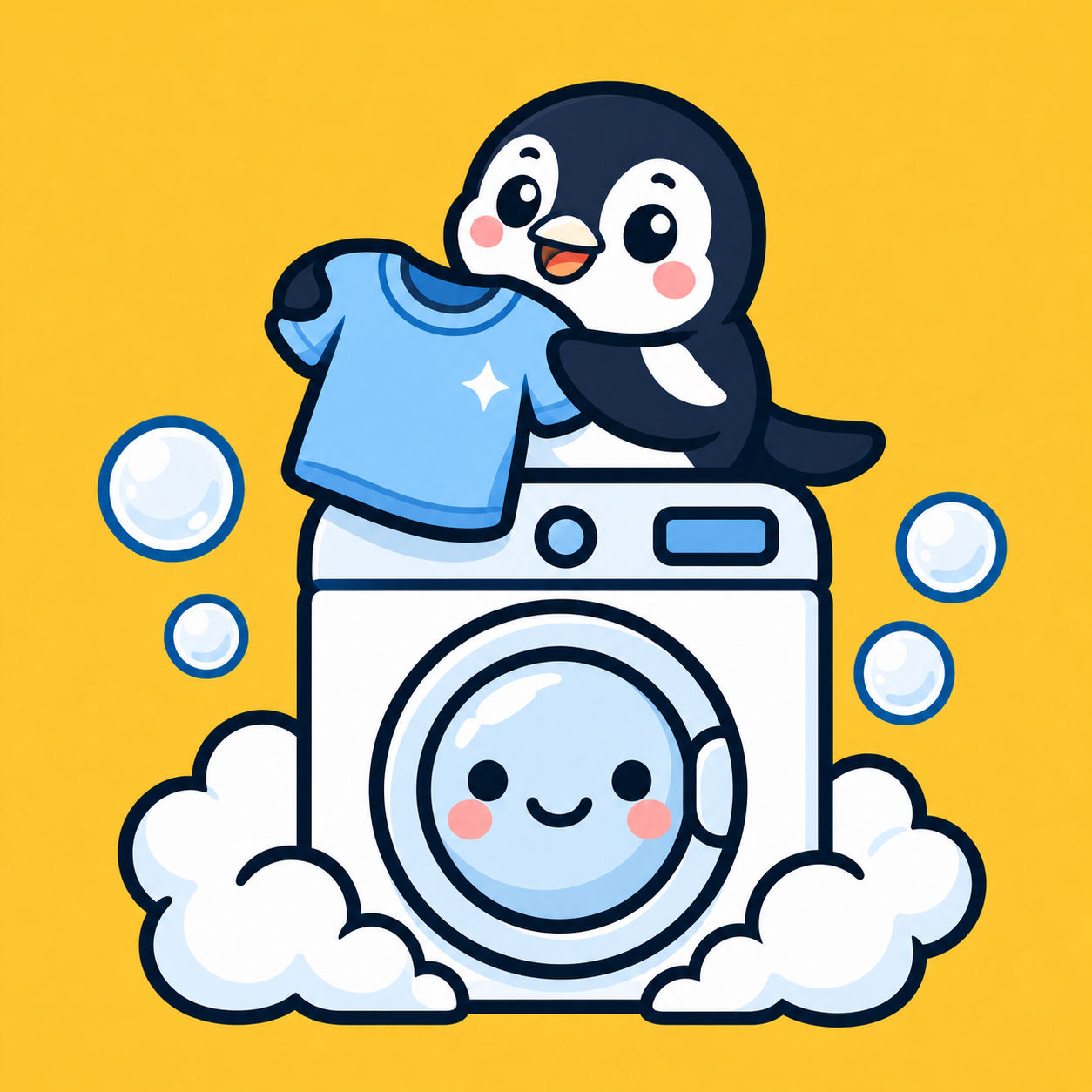 Bubblix Laundry logo